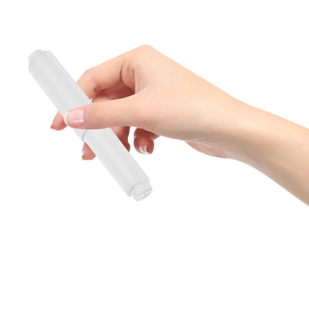 10Pcs Toilet Tissue Holder Roller Replacement Rod Plastic Spring Loaded Toilet Paper Roll Holder Insert Paper Roller Spindle