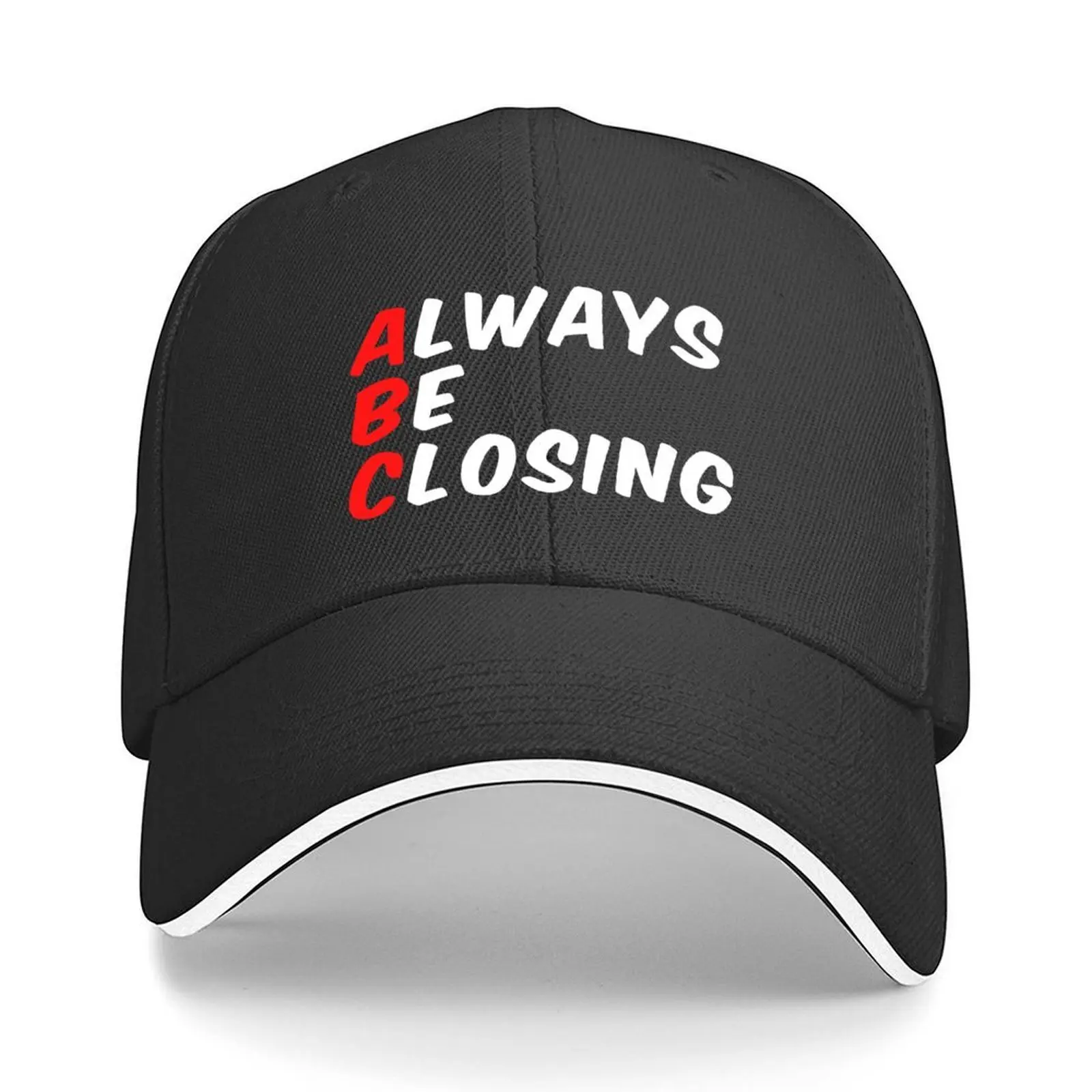 

Always Be Closing - the sales code Baseball Cap Snap Back Hat custom caps Luxury man cap derby hat Men Golf Wear Women's