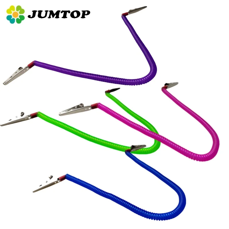 JUMTOP Dental Scarf Clip Napkin Towel Holders Spring Rope Dentistry Material Adult Kids Bib Napkin Holders Dentistry Supplies To