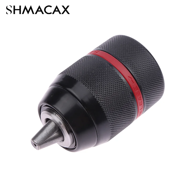 Mandril de Broca Keyless para Múltiplos Fins, Metal Sem Fio, Auto Apertado, 13mm