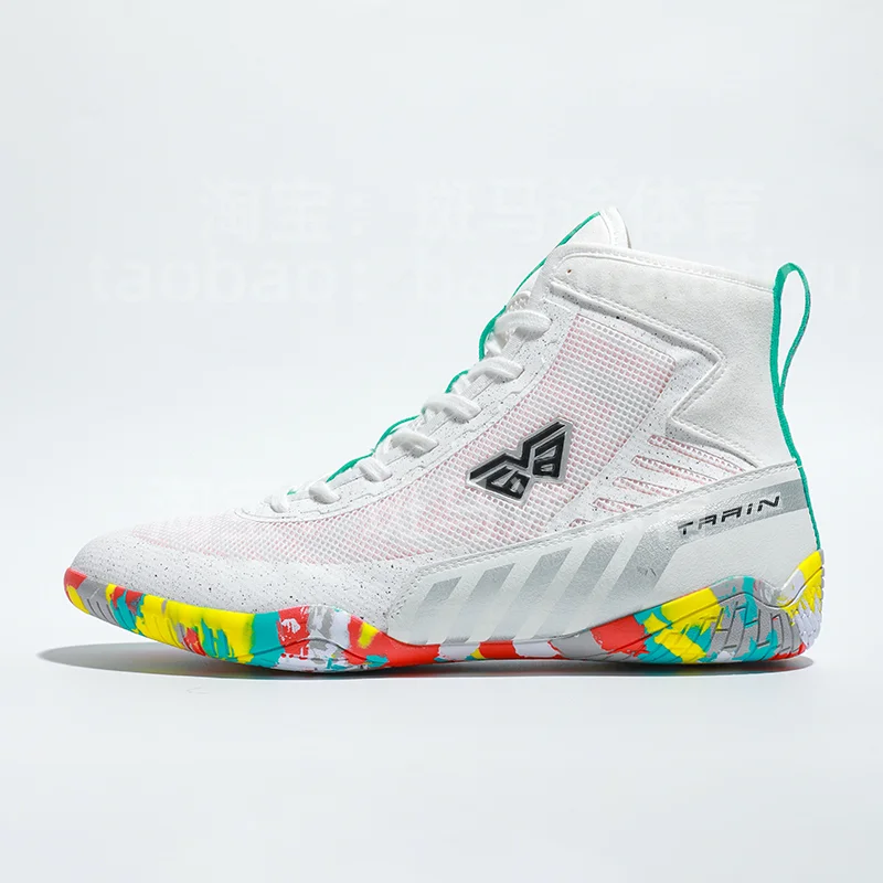 Professional gym wear-resistant non-slip training sports shoes boxing wrestling fighting shoes multifunctional sports shoes