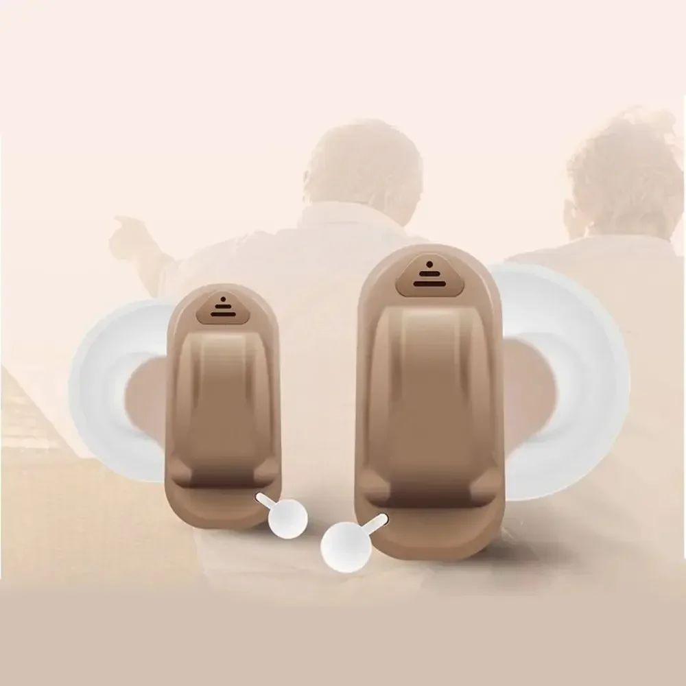 Signia 8 Channels Digital Invisible CIC Hearing Aid RUN Click ITC Signia Smartphone APP Fit Dry Case