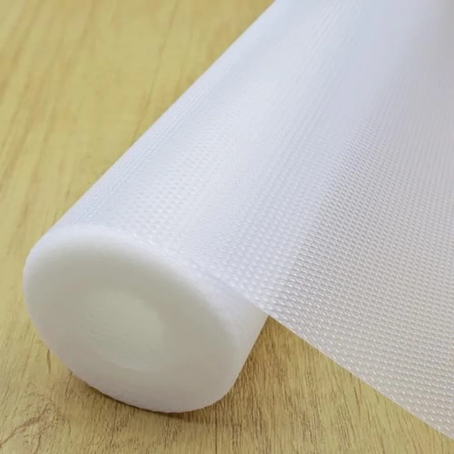 Non-Slip Shelf Liner, for Kitchen Cabinets, Washable Oil-Proof and Waterproof Drawer Mats for Refrigerators, Shelves and Desks,