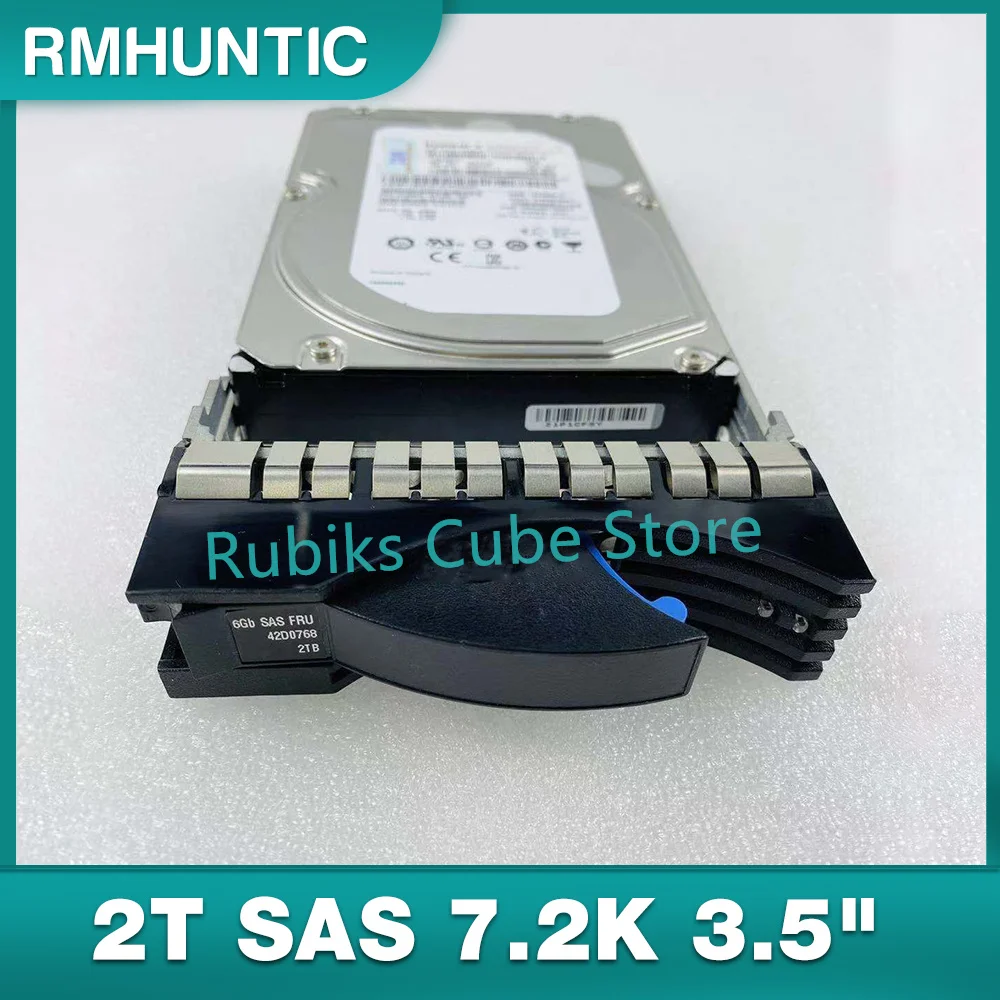 For IBM Server Hard Disk 42D0767 42D0768 2T SAS 7.2K 3.5