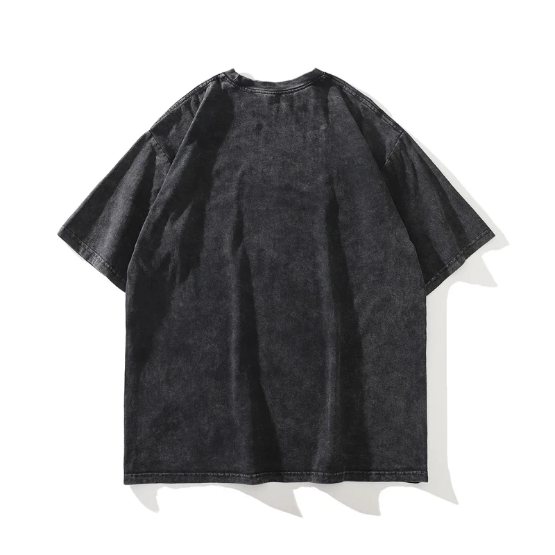 Retro Gothic Unsixe Short Sleeve T Shirt Vintage Oversized Goth Men Tshirt Hip Hop Harajuku Streetwear Women T-shirt Cotton Tops