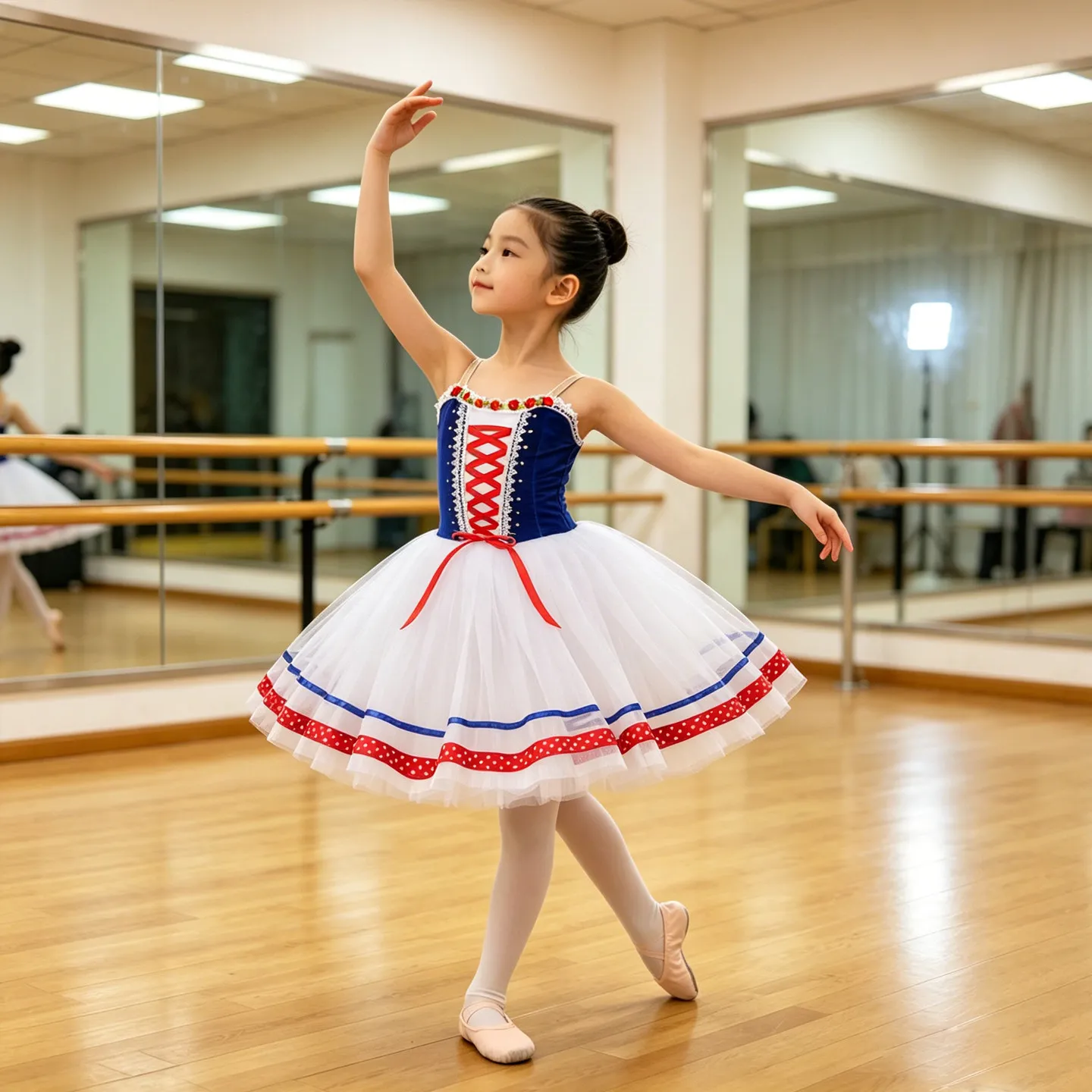Professional Romantic Tutu Girls Long Ballet Dress Giselle Swan Lake Dance Stage Performance Birthday Party Dress Costumes