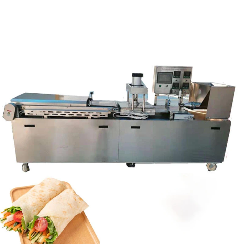 Spring Roll Wrapper Dumpling Wrapper and Tortilla Roti Making Machine