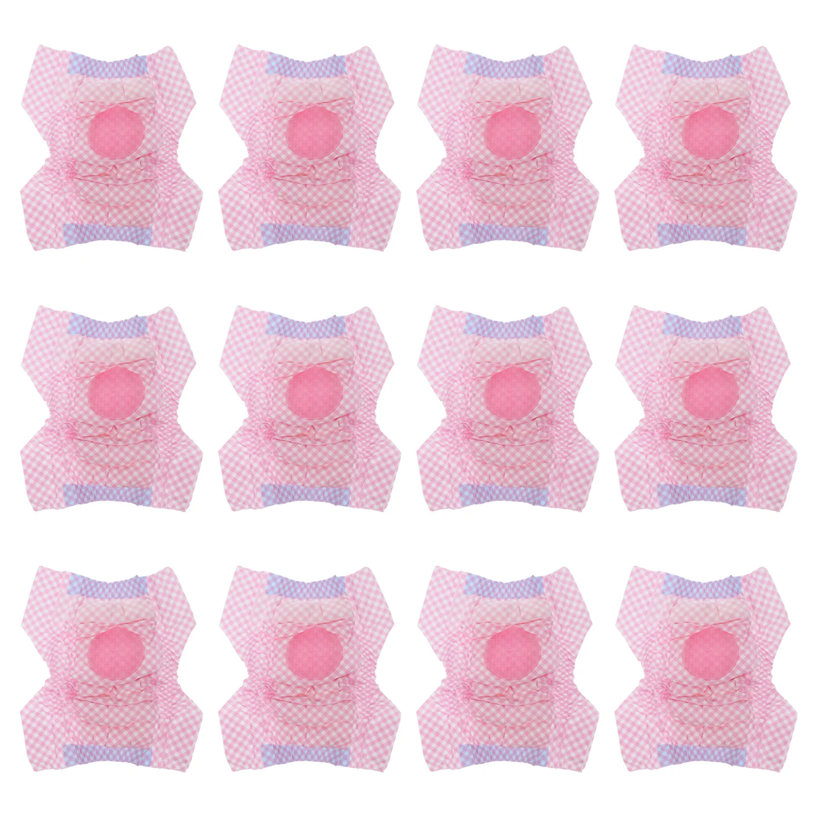 

12pcs Dog Diapers With Tail Hole Absorbent Fast-Drying For Female Puppies In Heat Pet Care Cleaning Supplies Absorbent Pet Dog