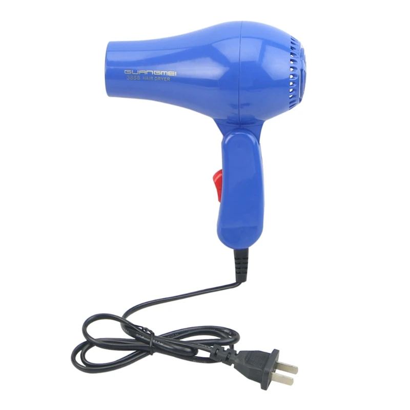 77HD Mini Foldable Blow Dryer Fast Drying Hair Dryer 2 Speeds for Home & Travel