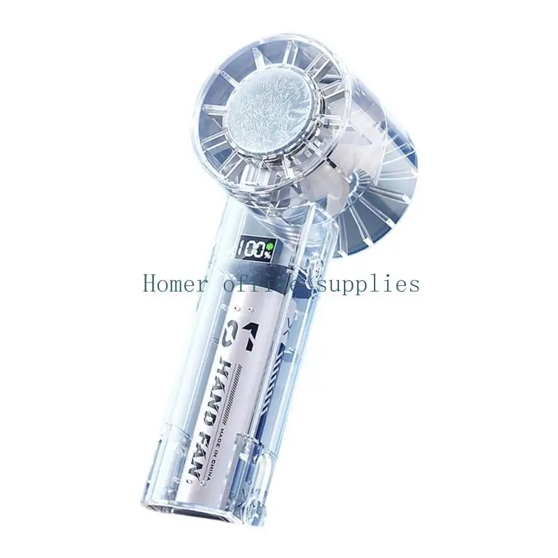 K43B Quiet Semiconductor Cooling Fan With Type C Charging 16℃ Chilled Airflows And Digital Display