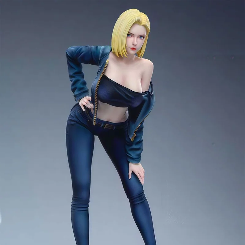 

Dragon Ball 42cm Android 18 Anime Figure Pvc Collectible Statue Desktop Ornament For Adult Collectors Home Decor Gift
