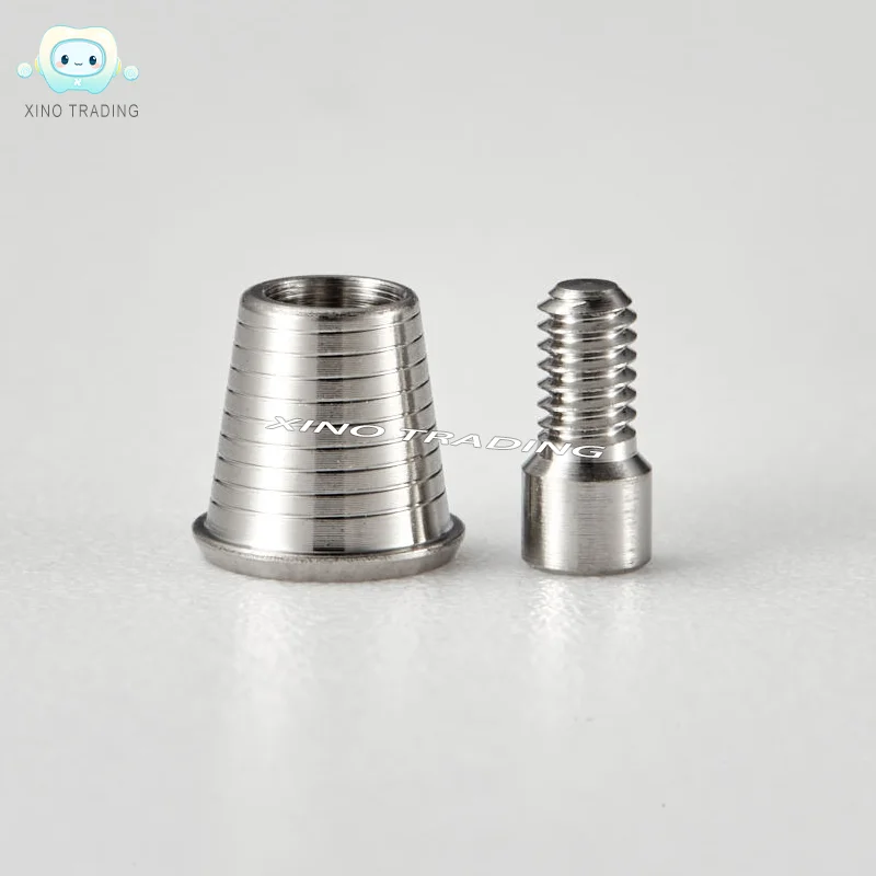 Para Dentium SuperLine Compatible multiunidad piezas de implante Dental Base de titanio no hexagonal CAD CAM Tibase consumibles médicos