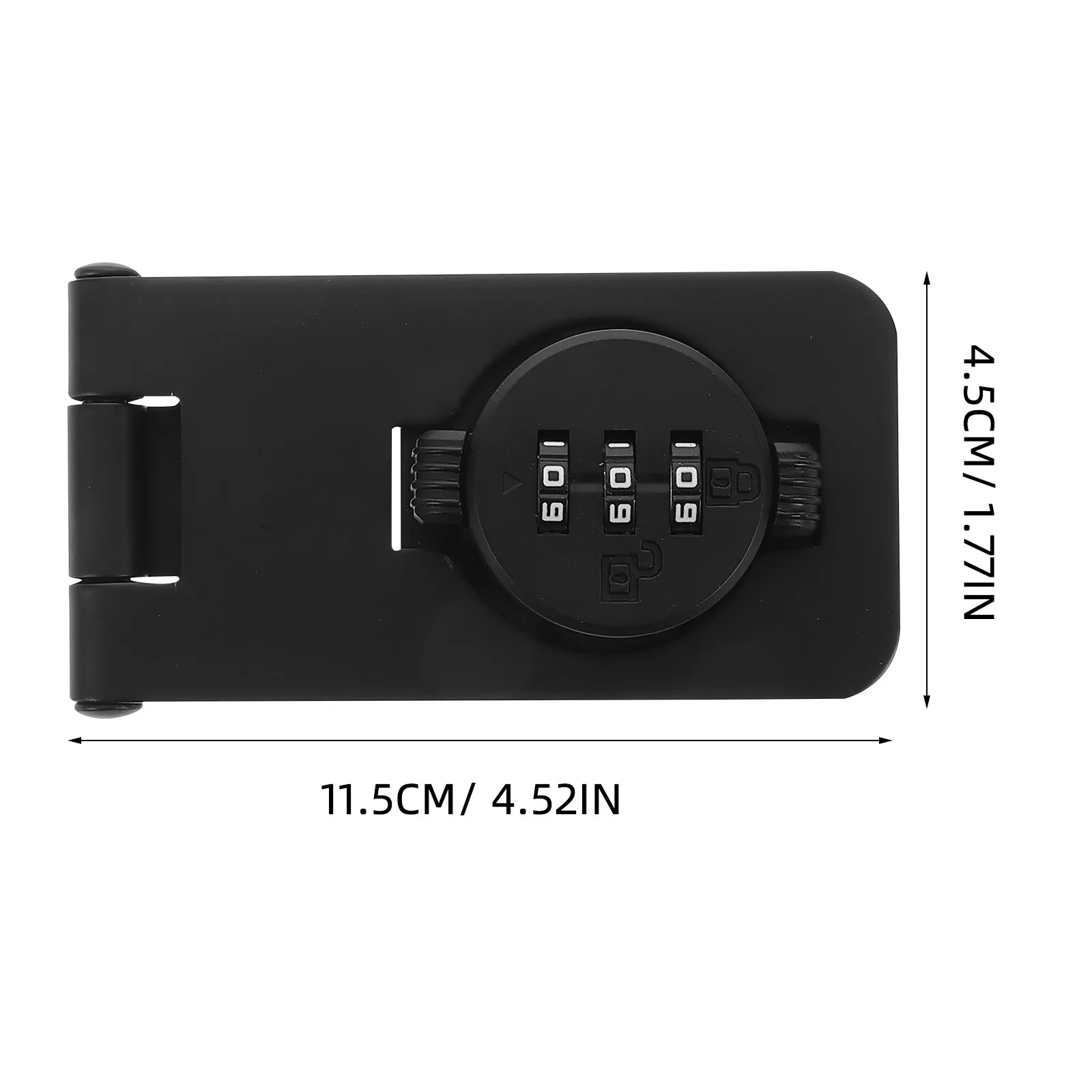 Combination Password Lock - Keyless Security Lock for Cabinet, Drawer & Sliding Door, Zinc Alloy, Enhanced Safety