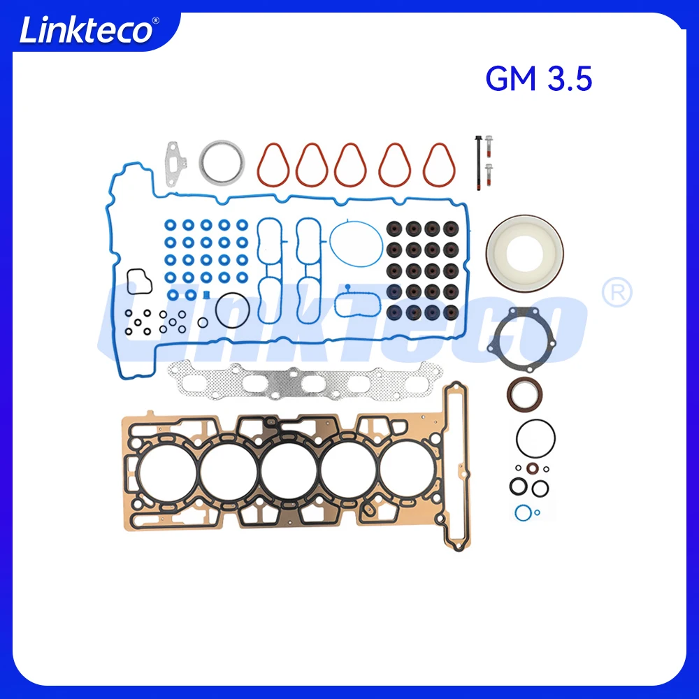 Engine Cylinder Head Full Gasket Set For 04-06 3.5 3.7 Chevrolet Colorado Hummer H3 Isuzu I-350 3.5L 3.7L LLR