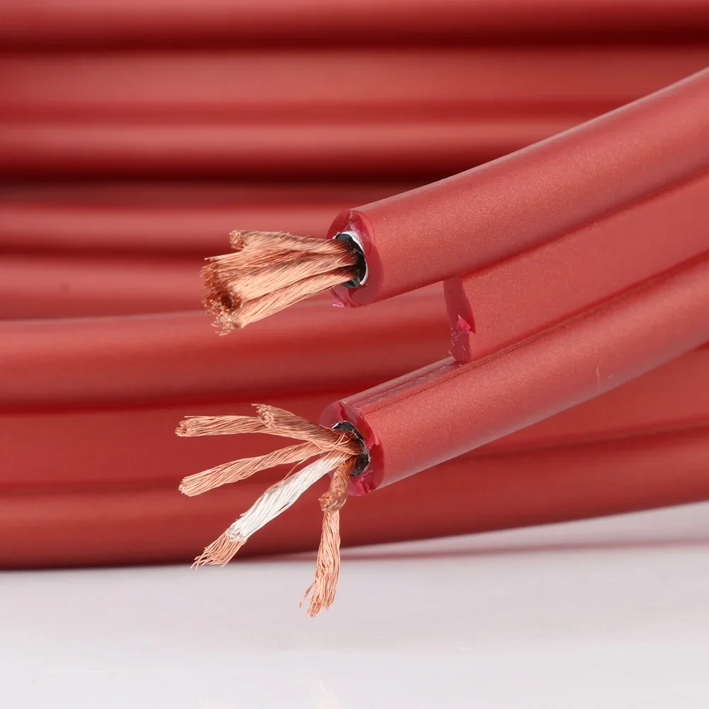 كابل مكبر الصوت السائبة مثل الهولندية VDH الكاردينال Vandenhauer مطلي سلك فضي سميك HIFI سلك مكبر الصوت رش المال