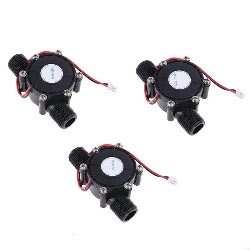 51BF DC12V/80V 10W Hydroelectric Generator Micro Water for Turbine Generator DIY Power Charging Tool for Luminous Showe