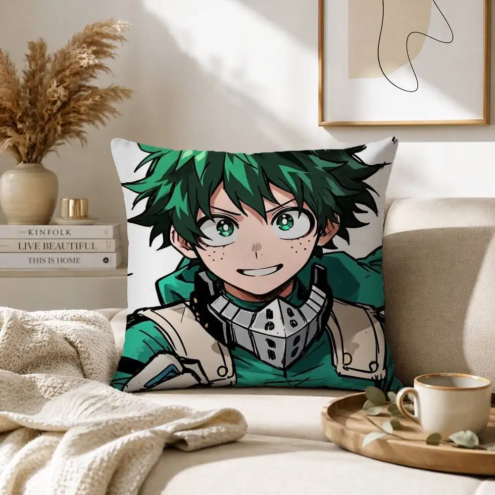 My Hero Academia-a Izuku Midoriya Pillow Case for Sofa Living Room Home office Decor Protective Cover