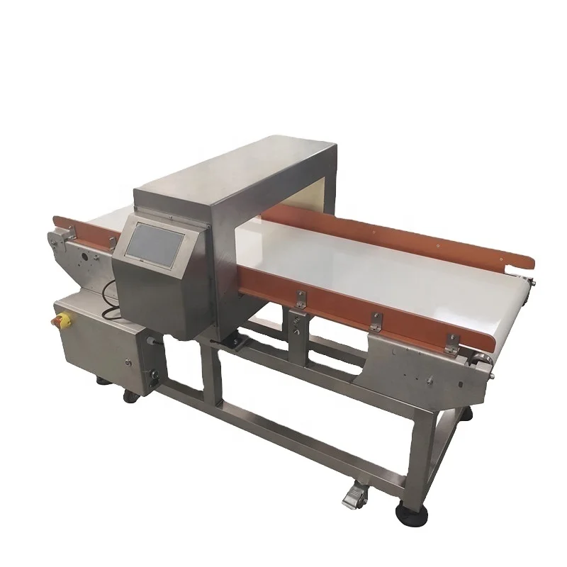 Stainless Steel Full Digital Intelligent Auto Rejection Conveyor Belt Food Grade Metal Detector Machine