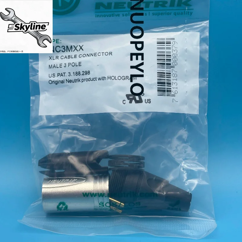 Suitable for NEUTRIK connector NC3MXX & NC3FXX Male et femelle Un ensemble 3 Broches XLR Connecteur avec!