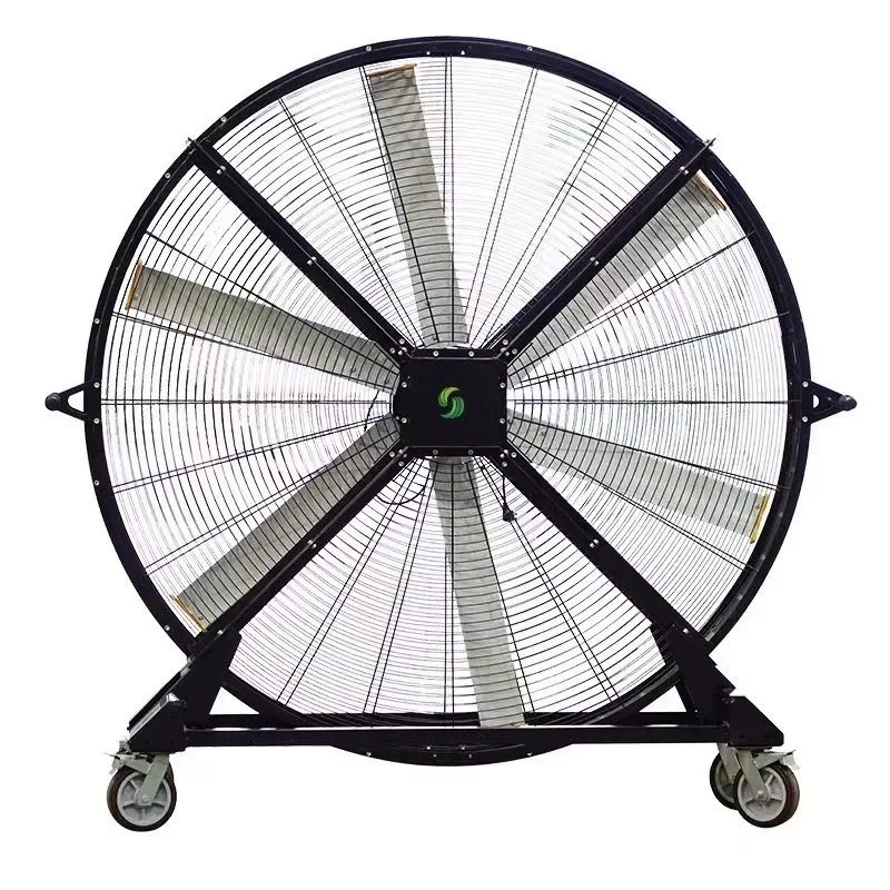 

50hz AC/DC HVLS Stainless Steel Blade Axial Flow Ventilation Ceiling Fans for Cooling