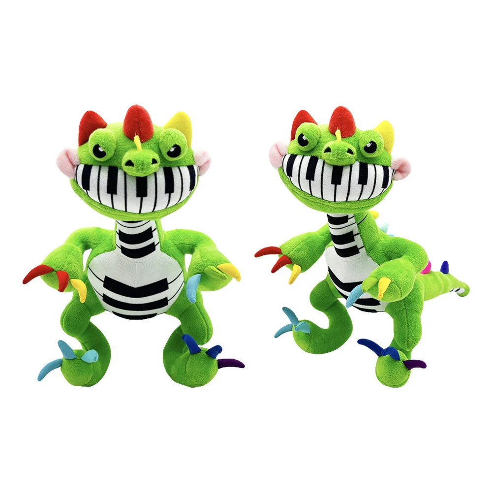 New Pianosaurus Plush Nightmare Critters Yarnaby Plushie Anime Soft Doey Stuffed  Pillow Doll Custom Toy Gift