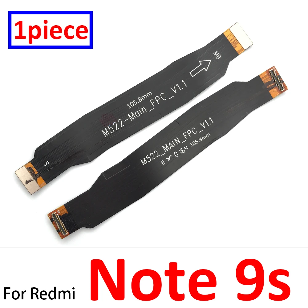 New For Xiaomi Redmi 8 8A 9 9A 9C Note 7 8 8T 9 9s 10 10s 11 Pro 5G Main Board Mainboard Motherboard Connector Flex Cable