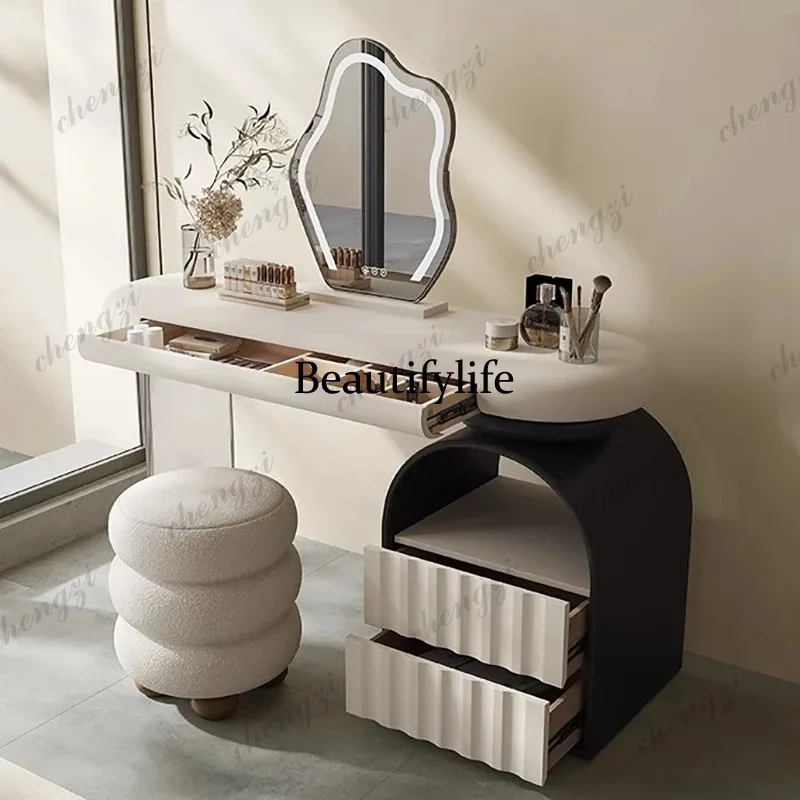Unique Vanity Table Practical Elegant Classic Trendy Vanity Table Exquisite Premium Meuble De Chambre Bedroom Furniture