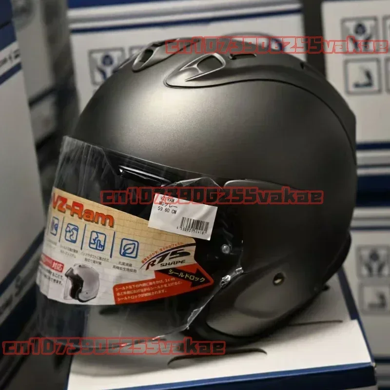 VZ-RAM Matte Gray Half Helmet Unisex Motorcycle Off-Road SZ-R VAS Helmet Downhill Racing Mountain Cross Casco Capacete