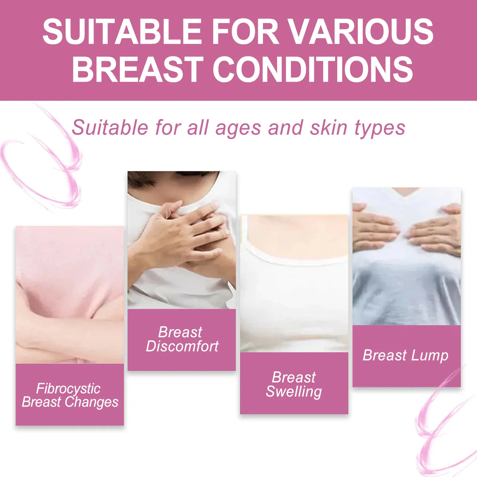 Breast Lifting Acupoint Patch Prevent Sagging Relieve Chest Distress Discomfort Promote Breast Regrowth Boobs Enhancement Patch