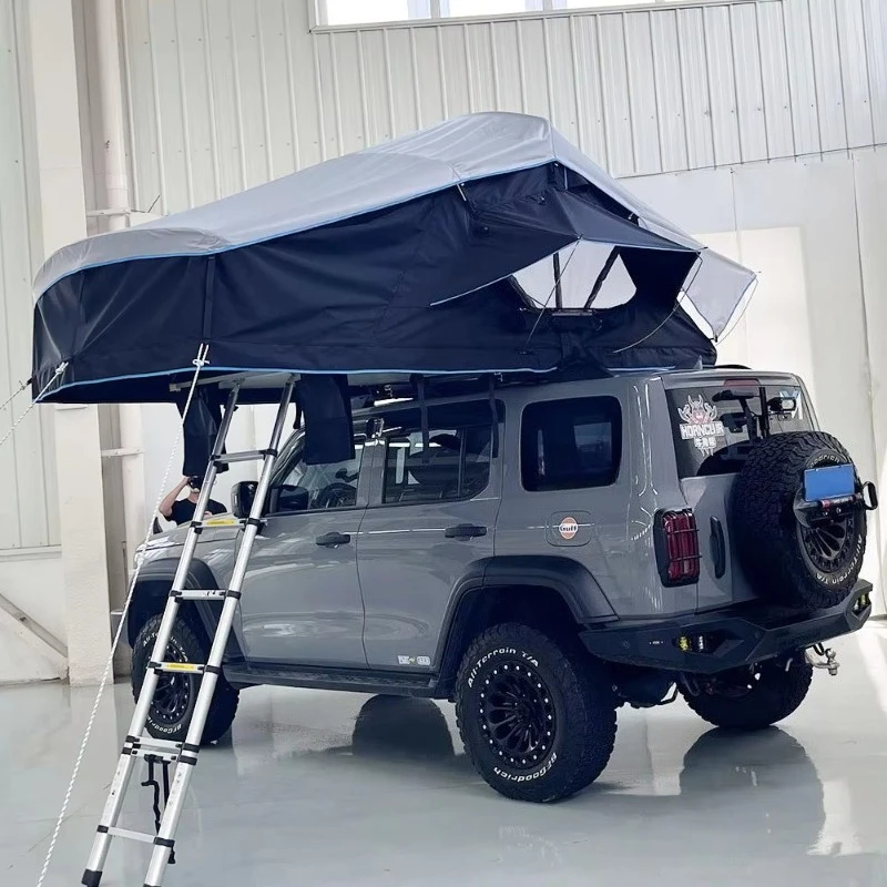 

Outdoor Camping 4wd Foldable Car Soft Roof Top Tent