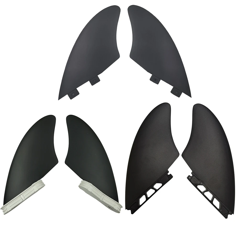 

Nylon + Plastic Twin Surfboard Fin Keel Fin 2PCS/Set K2 Double Tabs/Double Tabs2/Single Tabs Surfing Fin High Quality Surf Fin