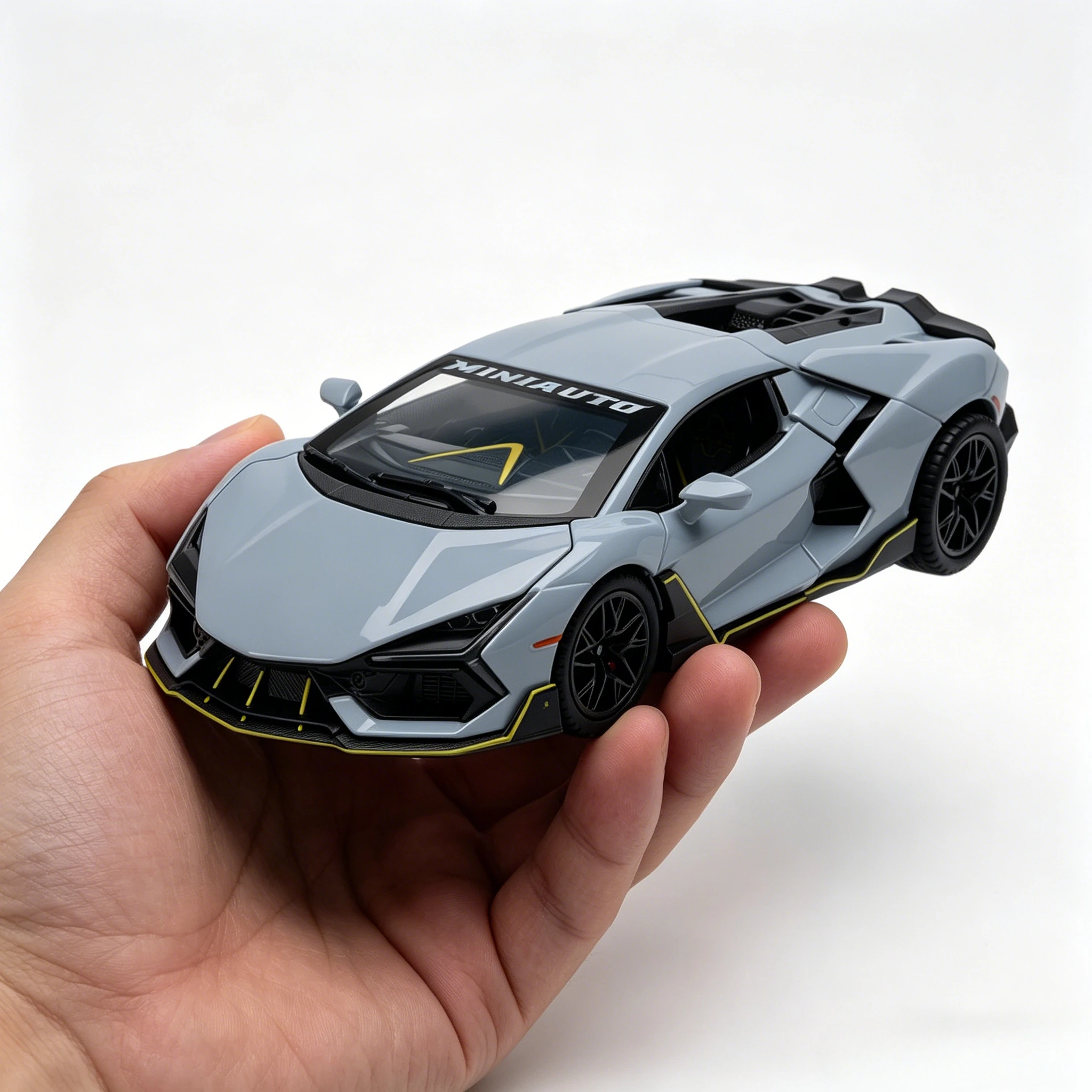 

1:32 Revuelto Toys Model Car Pull Back Miniature Vehicles with Light Music Sports Car Collect Souvenirs