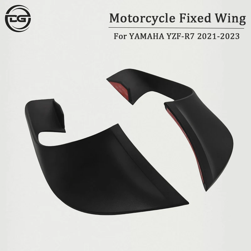 

Fixed Wind Wing for Yamaha YZF-R7 YZF R7 R 7 2021 2022 2023 Motorcycle Aerodynamic Winglets Windshield Fairing YZFR7 Accessories