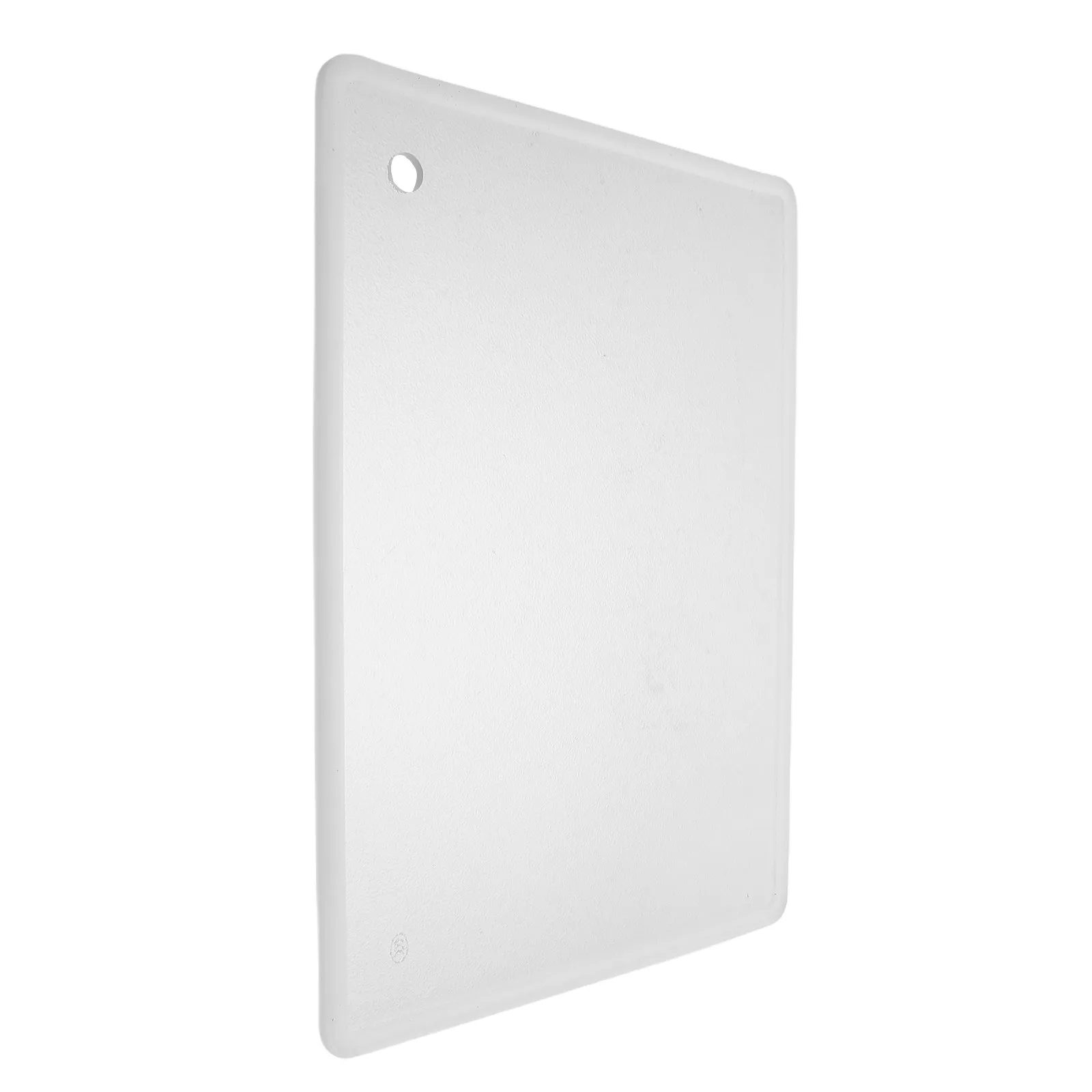 

Glass Cutting Board 40x30cm Tempered Clear Frosted Top Non-Slip Silicone Edges for Food Prep Veggies Meat Kitchen