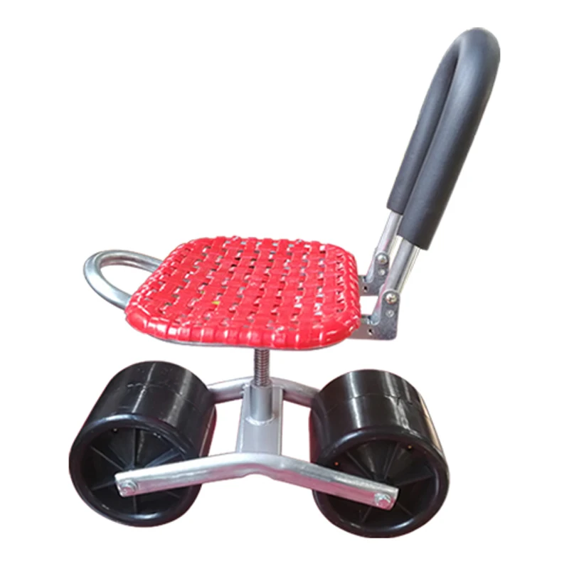 

Agricultural Chair Picking cart lazy stool thickened mobile rotating lift lazy cart work stool trolley stool small bench