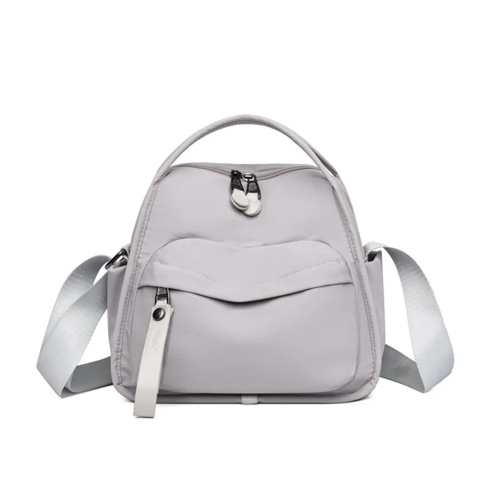 

Waterproof Women Crossbody Bag Large Capacity Solid Color Single Shoulder Bag Hand-held Lightweight Commuting Bag Outdoor