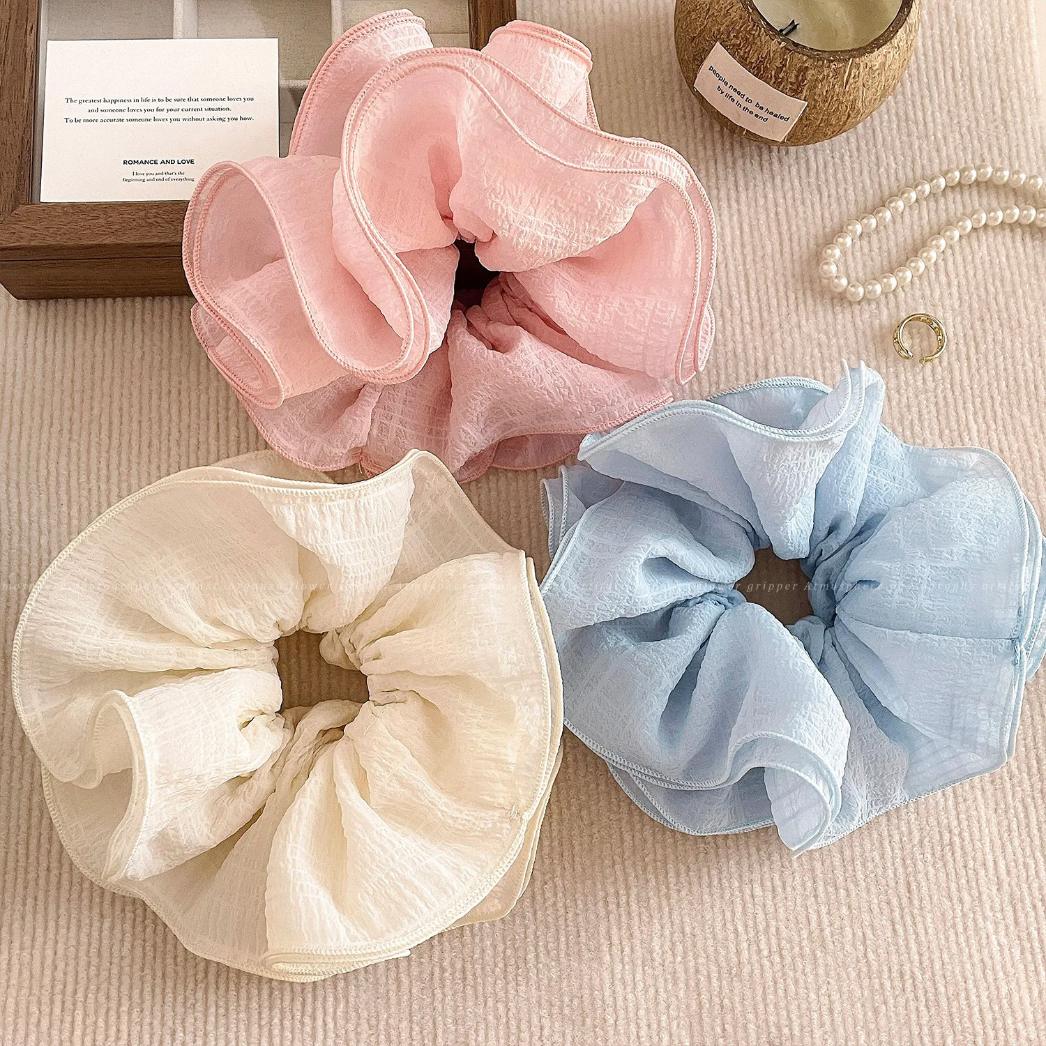 Multi layered wrinkled headband for woman Hair Hoop for Women 2025 New Headrope High End Versatile Hair Accessories Trendy view 6