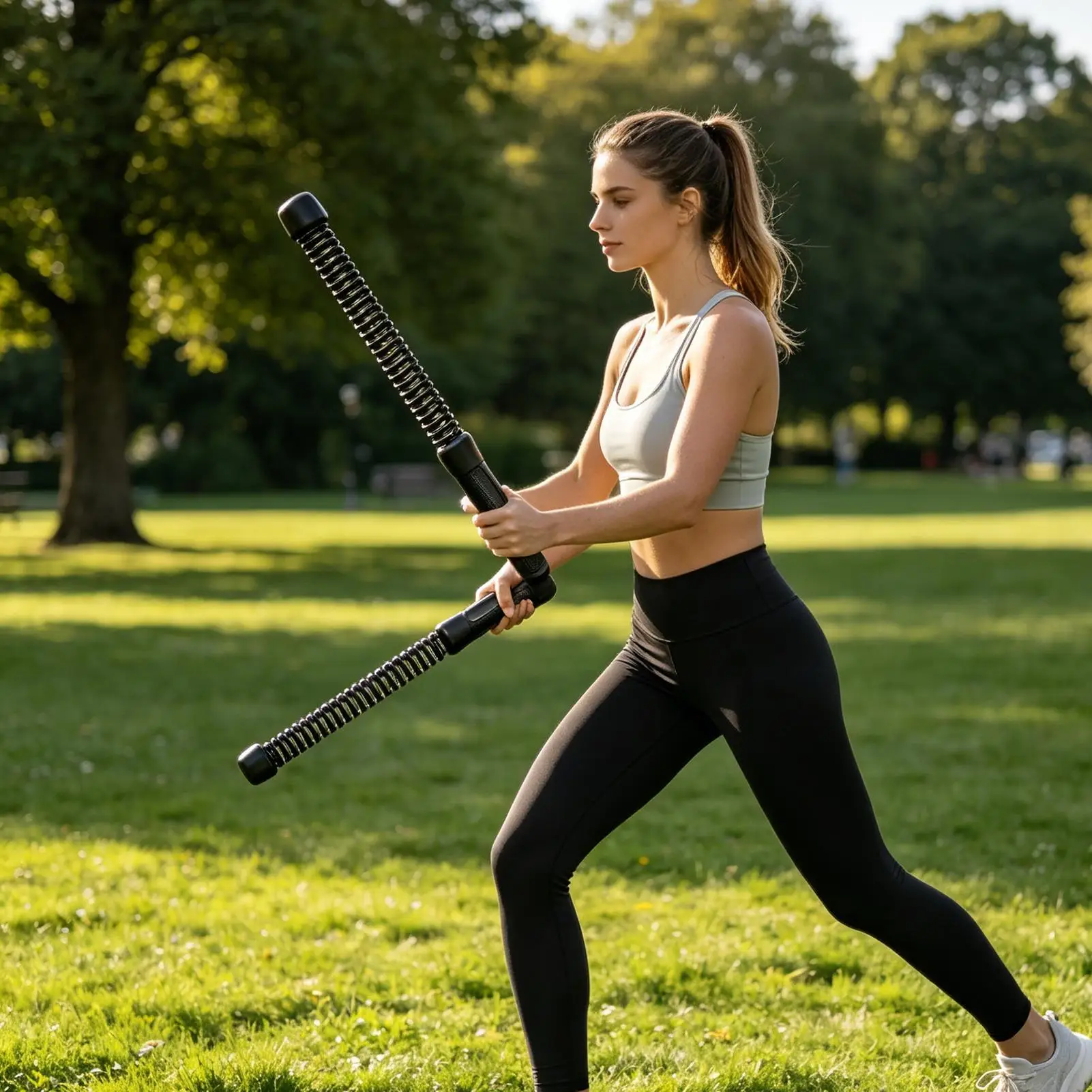 Cordless Battle Rope Strength Training Portable Full Body Fitness Equipment Men Women Battle Rope Sticks For Fitness Enthusiasts