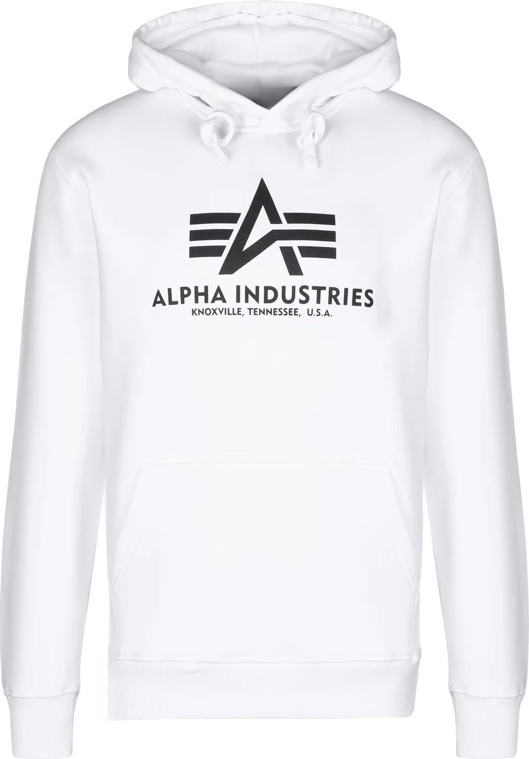 Alpha Industries Basic Hoody for Men Printed Cotton Autumn Winter Oblique Pocket Fleece Casual Retro Sweatshirt Men Sportswear