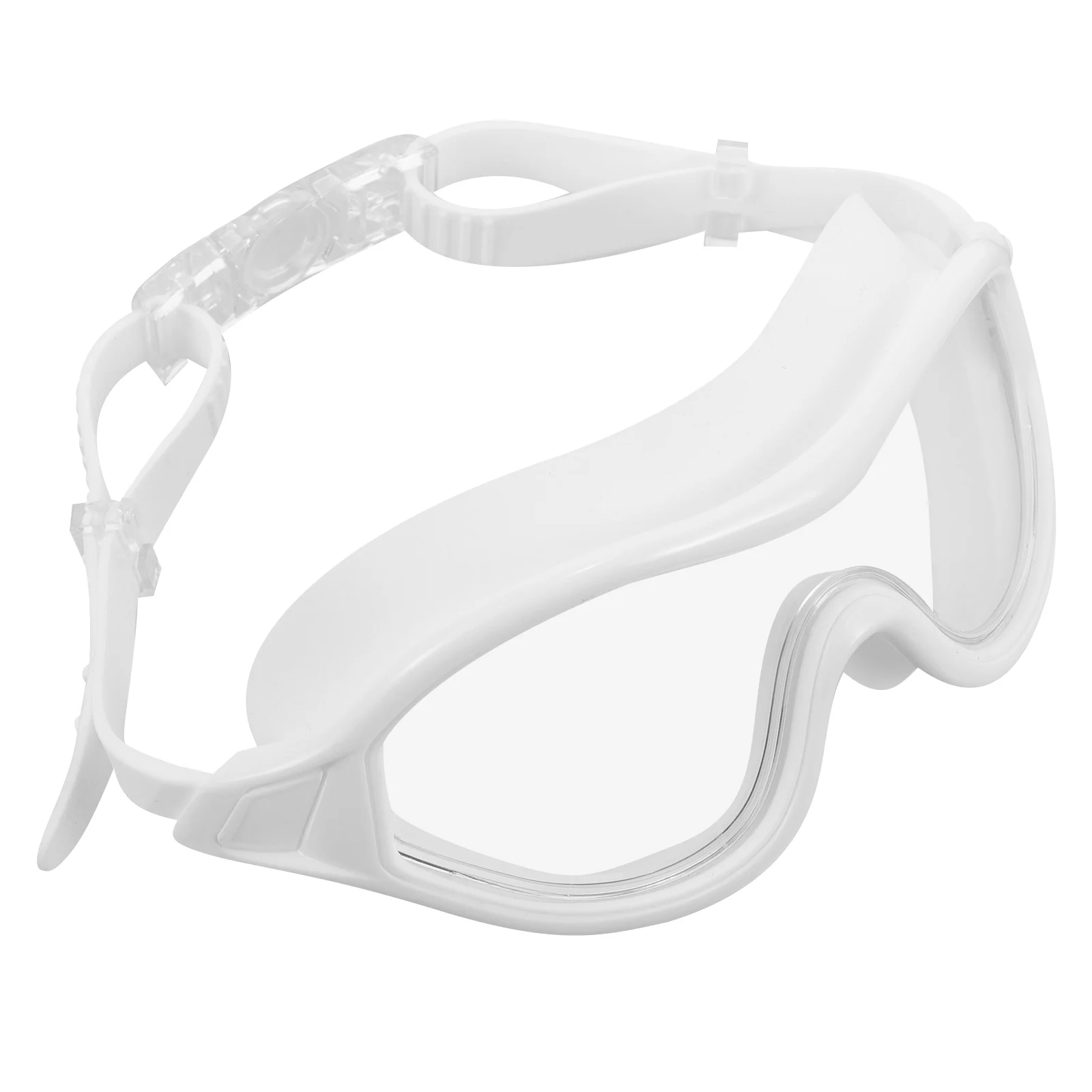 

Large Frame Swim Goggle Unisex Lightweight Adjustable Swimming Goggles Smooth Edge Comfortable Fit For Men Women Sports