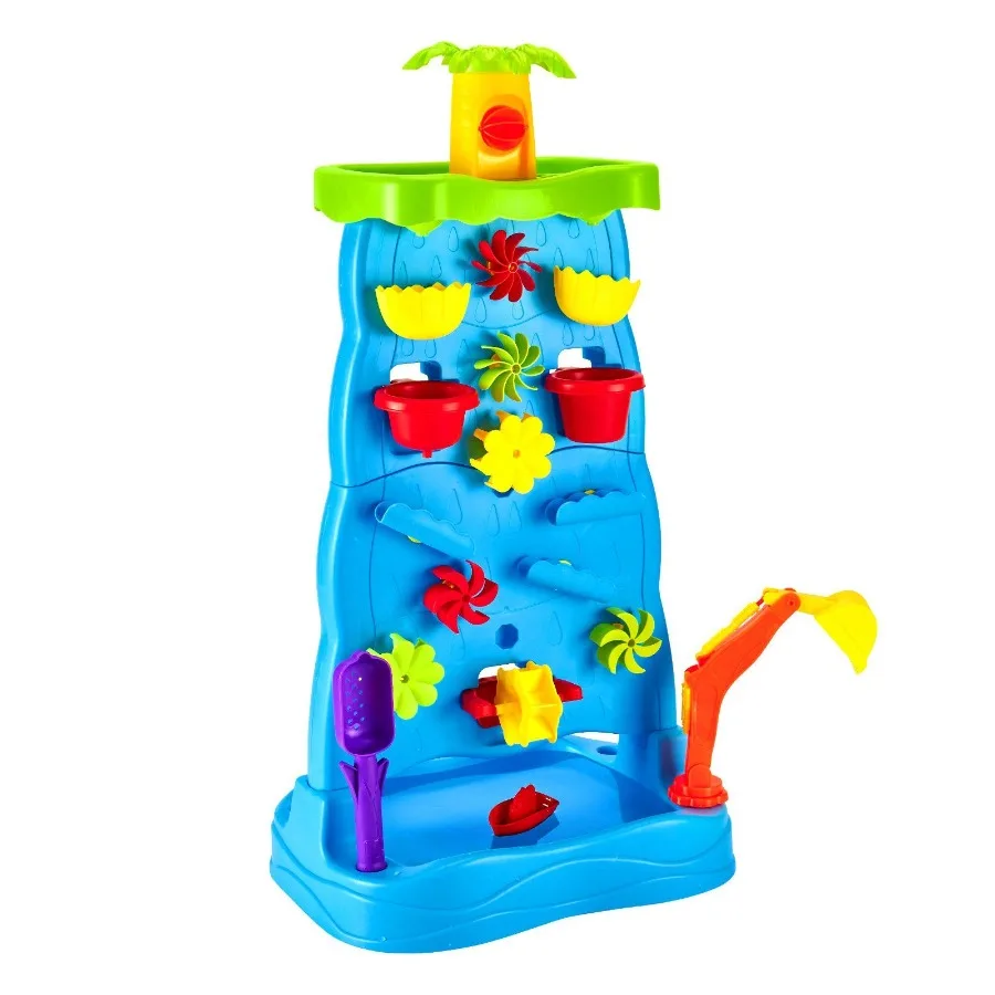 

Sand Water Table for Toddlers DoubleSided Activity Waterfall Table