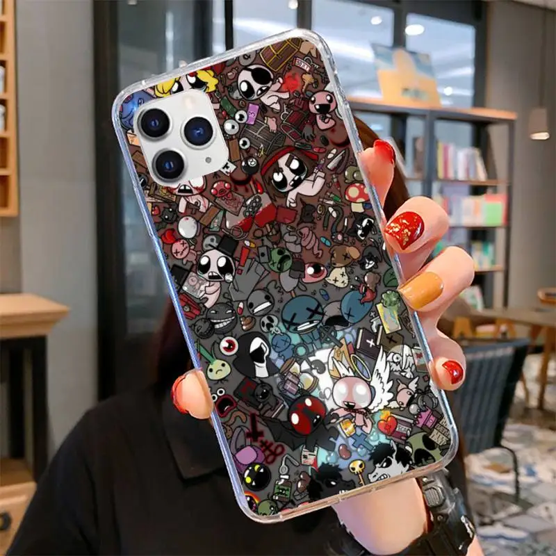 The Binding Of Isaac Phone Case for iPhone 11 12 13 Mini Pro Max 8 7 6 6S Plus X 5 SE 2020 XR XS Case shell