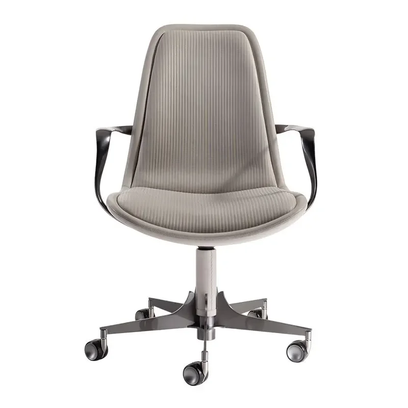 

Office Italian designer modern light luxury computer chair rotating lifting leather book chair
