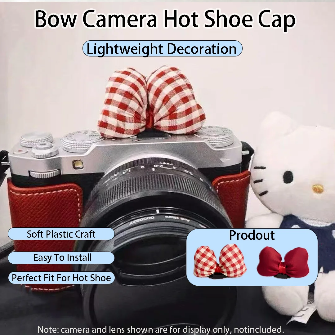 Butterfly Series Camera Shoe Cap, Cute Hot Shoe Cover for Canon Nikon Sony Fuji Cameras
