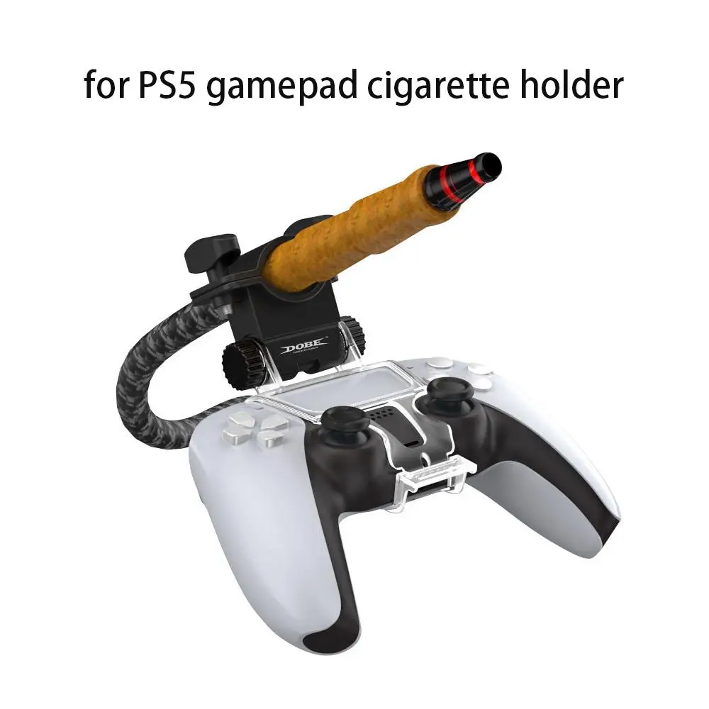 Used To Connect For Ps5 Controller And Pipe 180 Degree Adjustable Smoking Shisha Gamepad Easily Smoke A Pipe While Playing Games