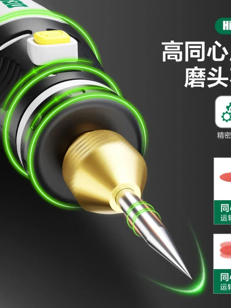 Rechargeable Electric Grinder Small Polishing Lettering Tool for Home Improvement