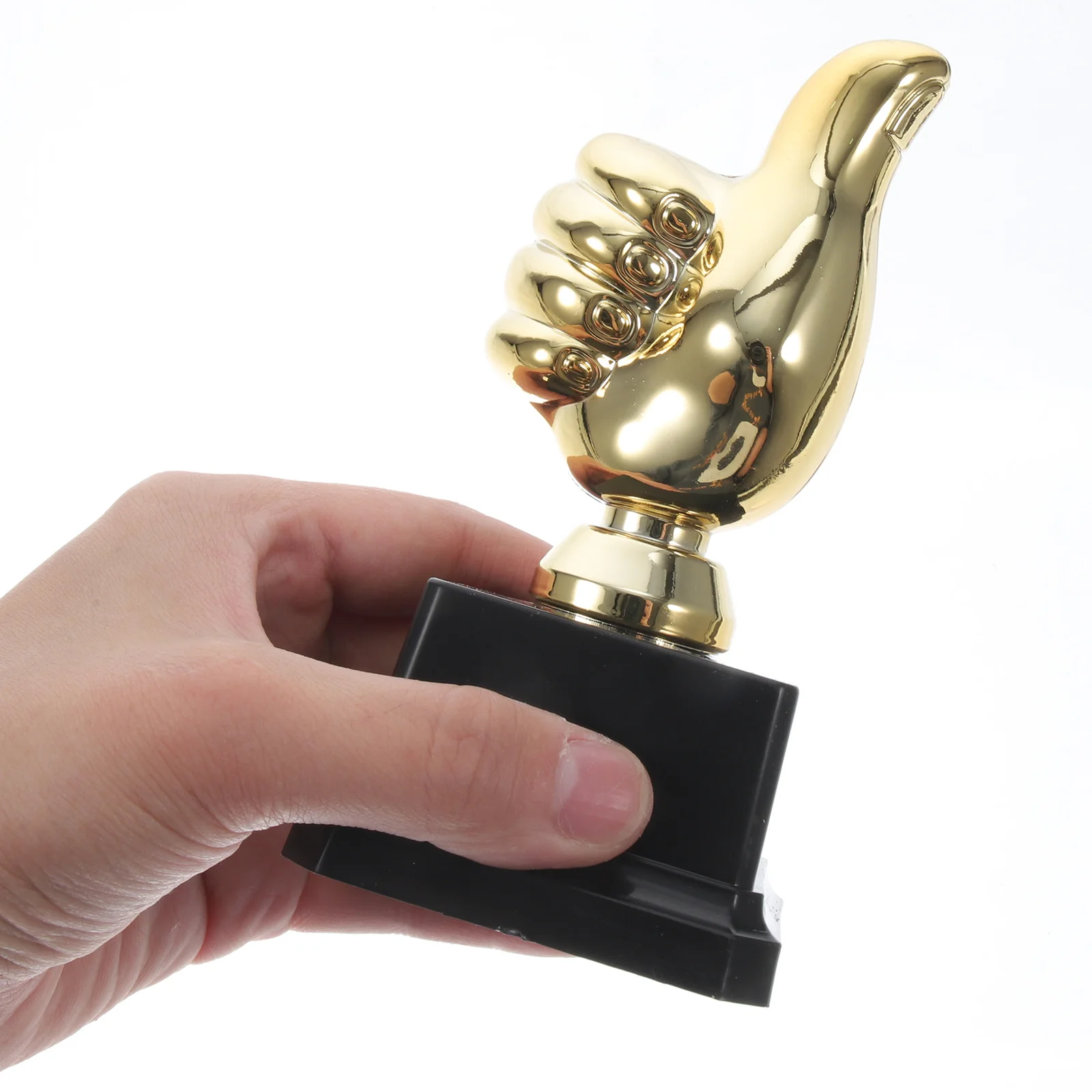 

8pcs Golden Plastic Classroom Sports Competition Party Event Unisex Award Funny Trophy For Adults Trophy Decor Decor