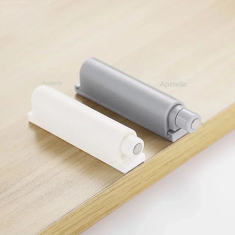 1PC Cabinet Catches Door Stop Damper Buffer Kitchen Closet Door Quiet Damper Buffer Soft Closer Cushion Close Gray White