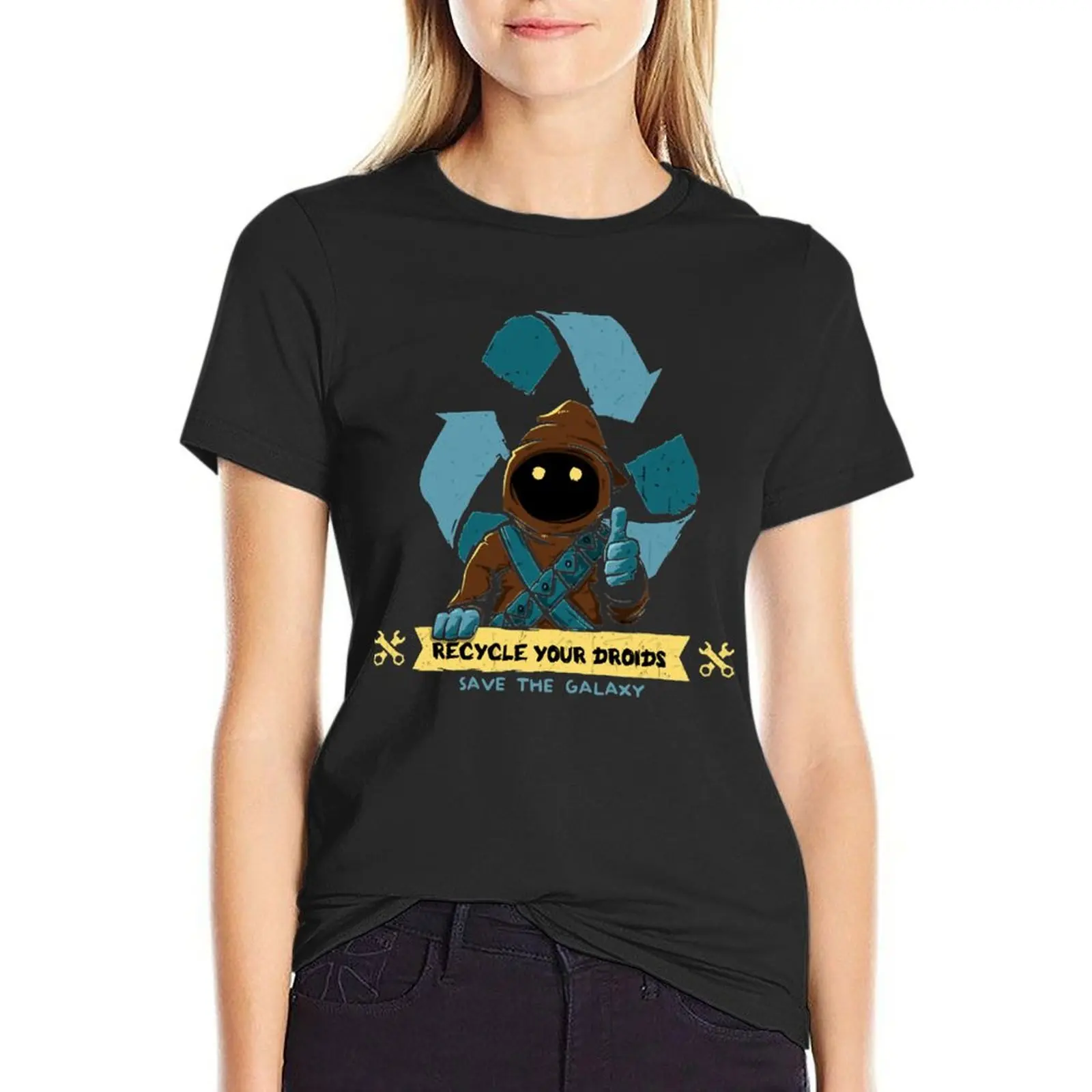 Recycle your droids - Jawa Classic T-Shirt kawaii clothes oversized t shirt for Women