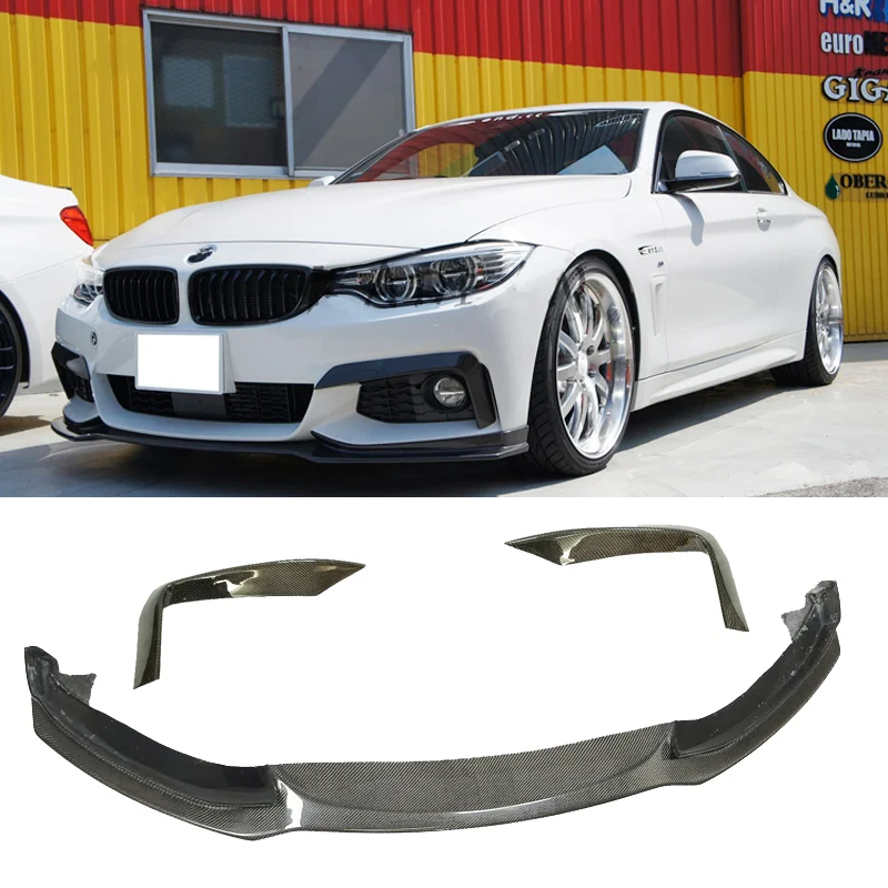 Complete OEM Facelift Conversion & Custom BuildENDCC MP Style F32 Carbon Fiber Front Lip F32 Front Bumper Lip For 4 Series F32